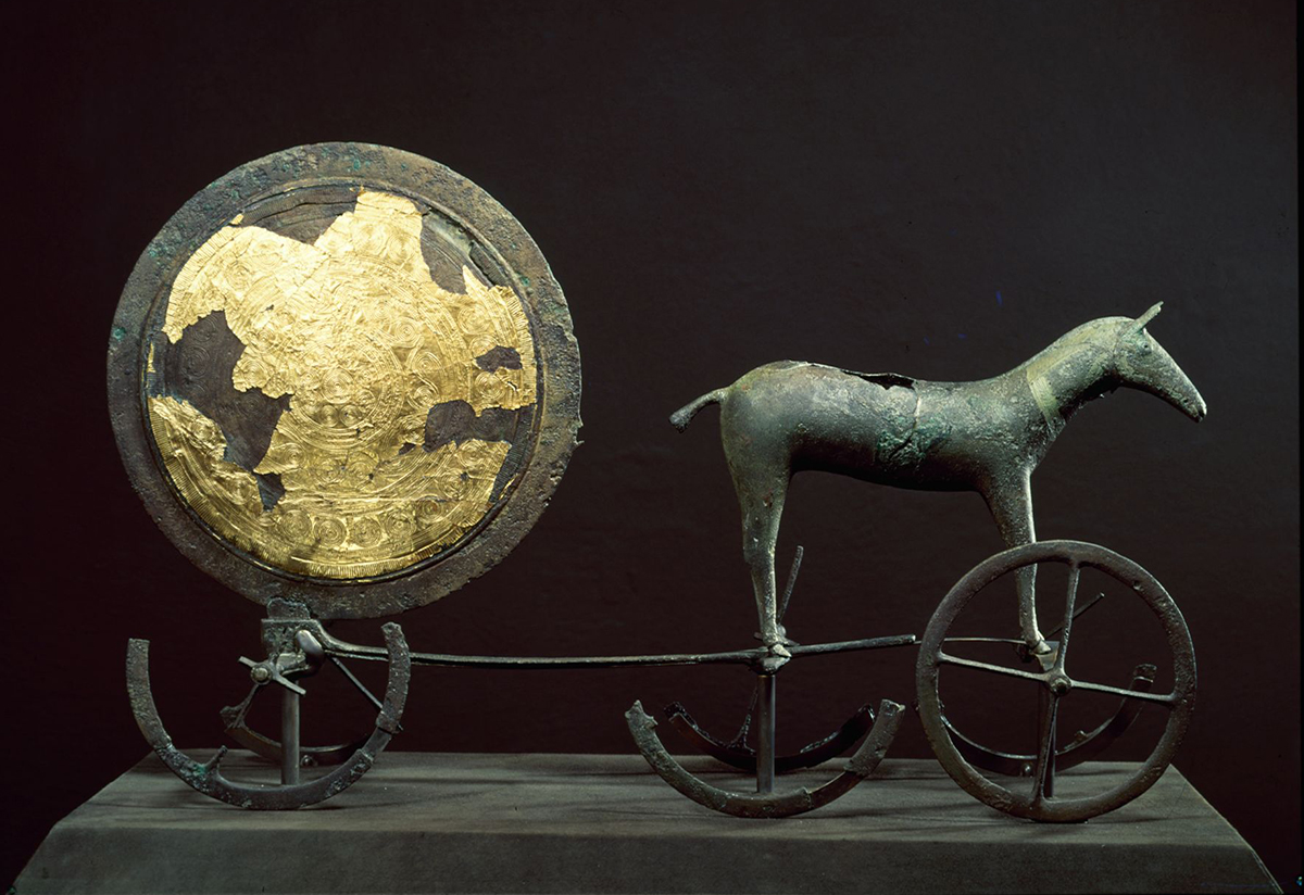 Sun Chariot Sculpture